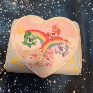 Loungefly Care bears zip wallet